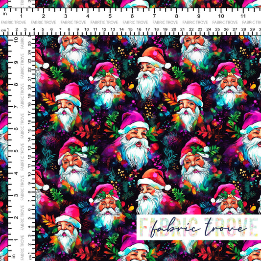 COTTON 100 - Bright Santa