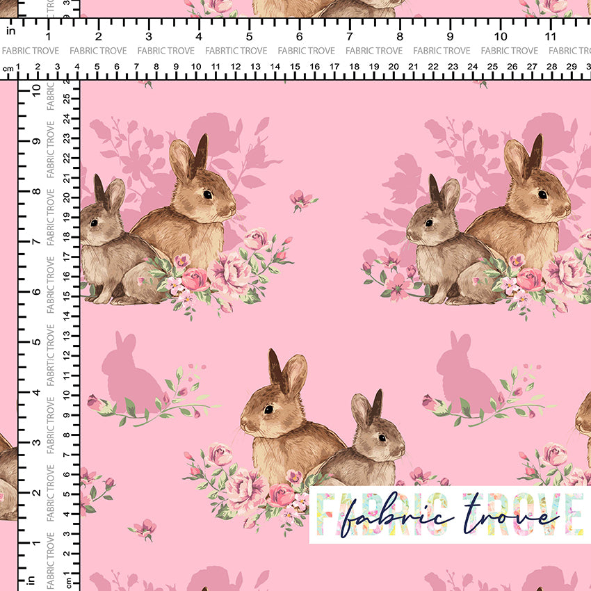 Bunny Floral Pink