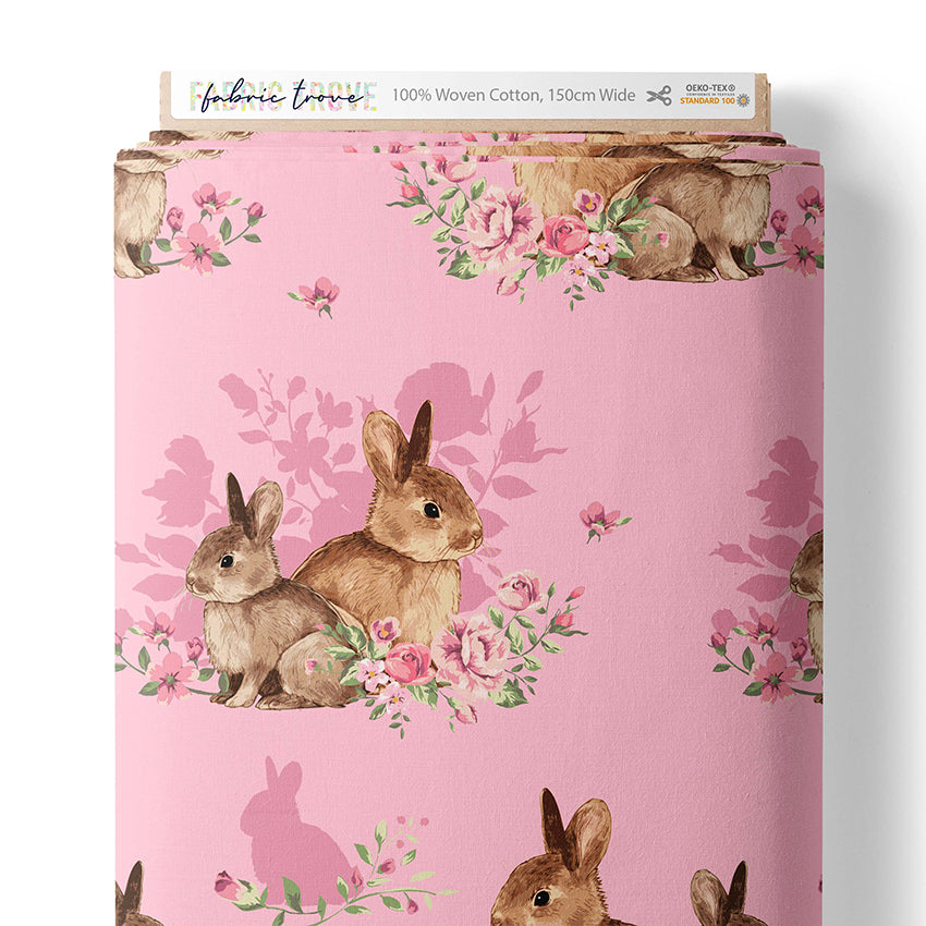 Bunny Floral Pink