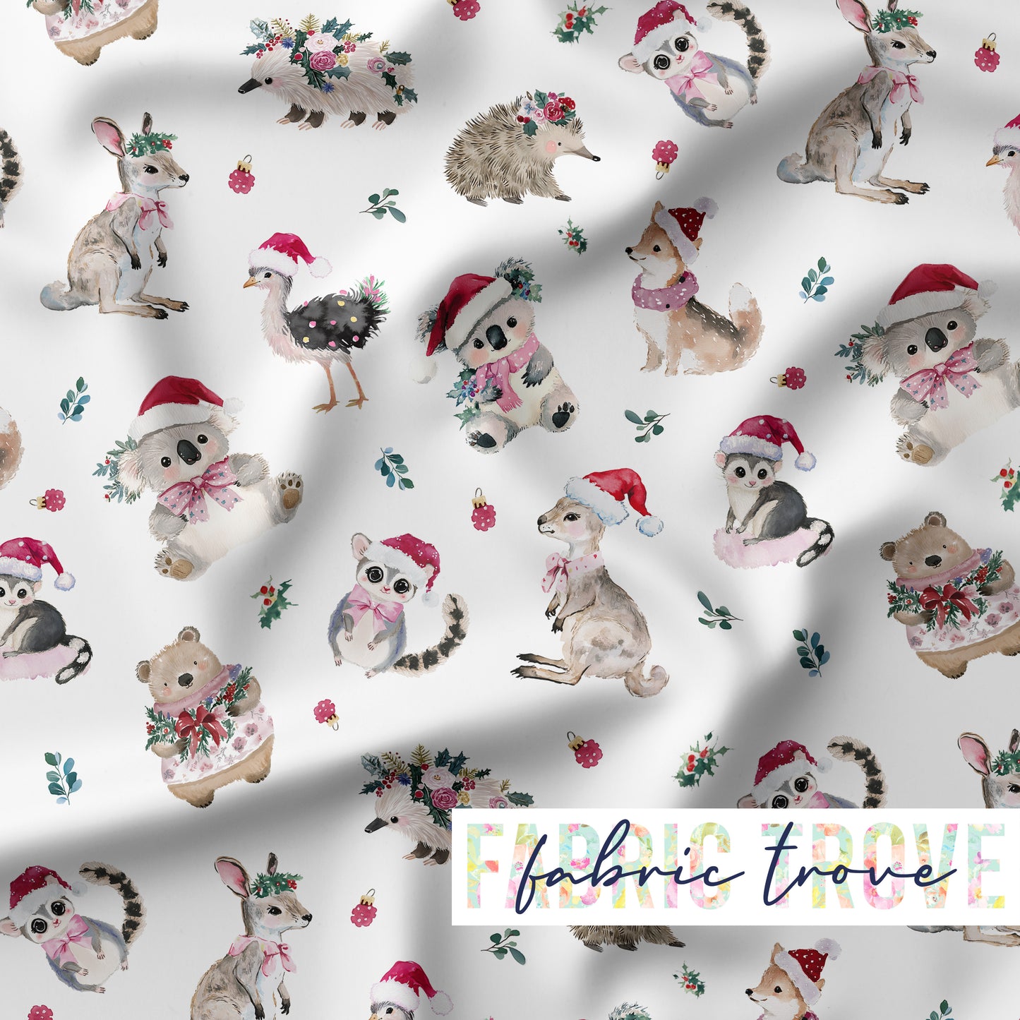 PO #Christmas - Bush Folk Noel White
