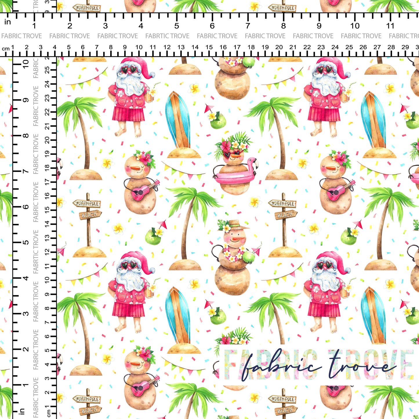 PO #Christmas - Christmas Beach White