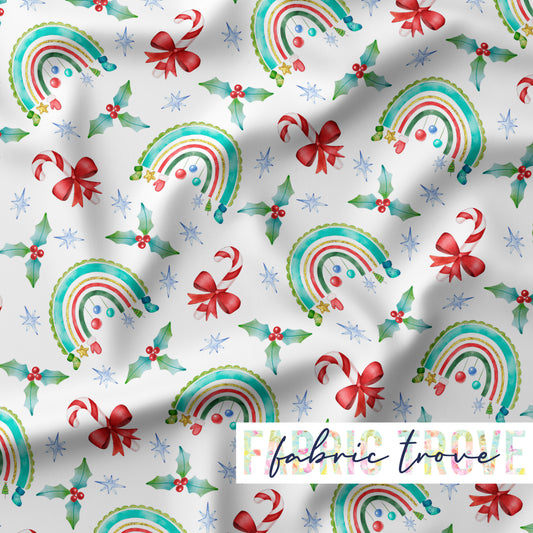 PO #Christmas - Christmas Bow White