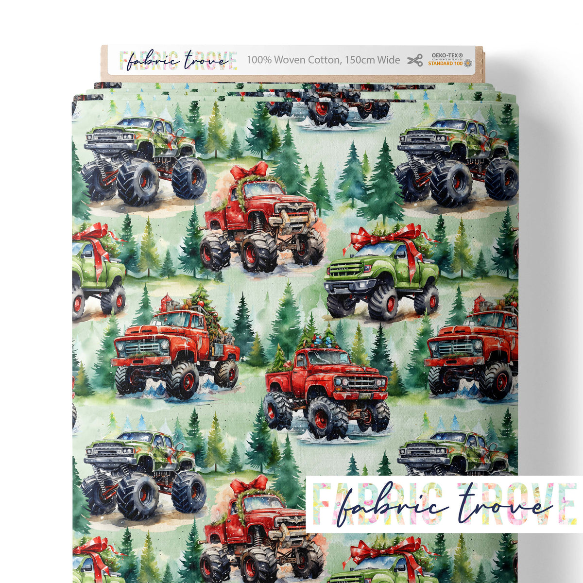 C100 - Christmas Monster Trucks
