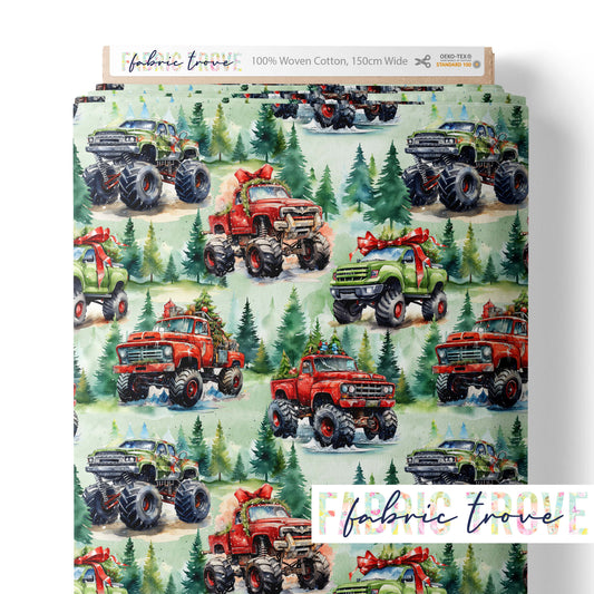 C100 - Christmas Monster Trucks