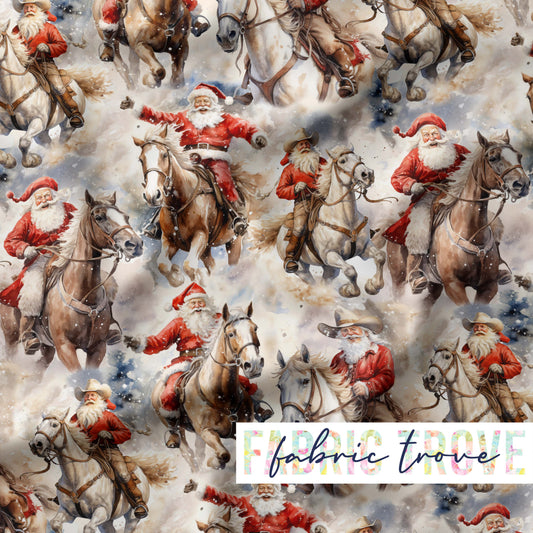 KNIT 95/5 - Cowboy Santa