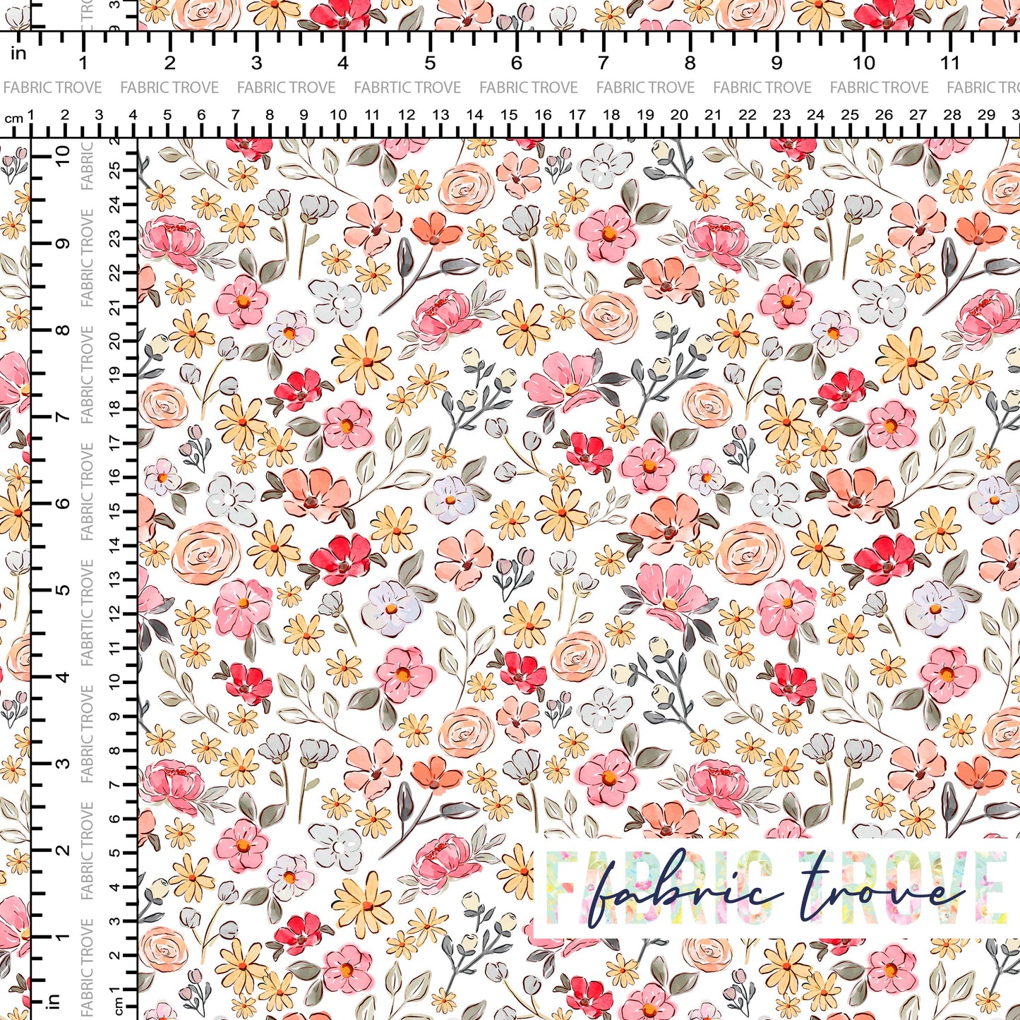 COTTON 100 - Dreamy Meadows Xmas