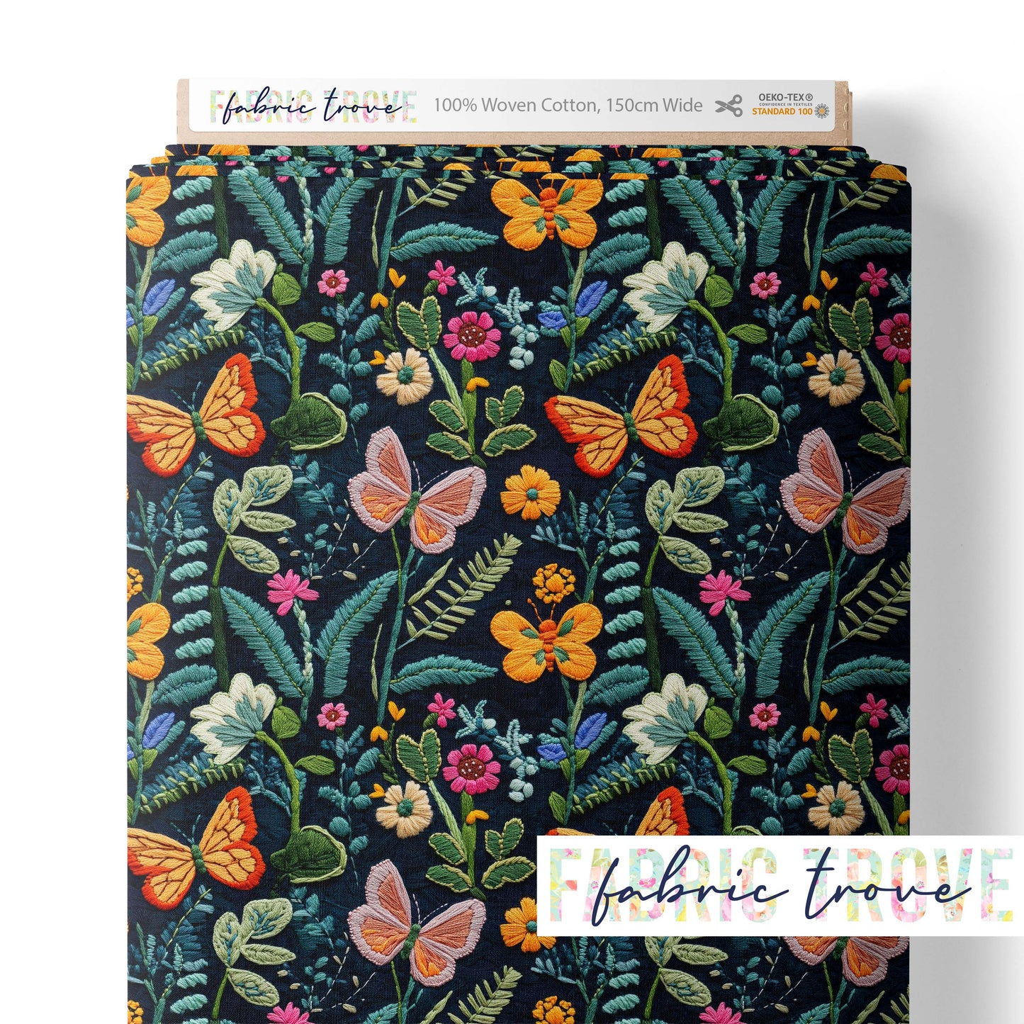C100 - Faux Embroidered Spring