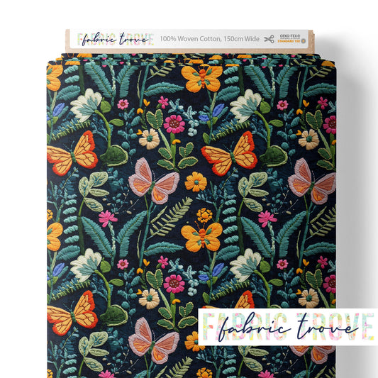 C100 - Faux Embroidered Spring