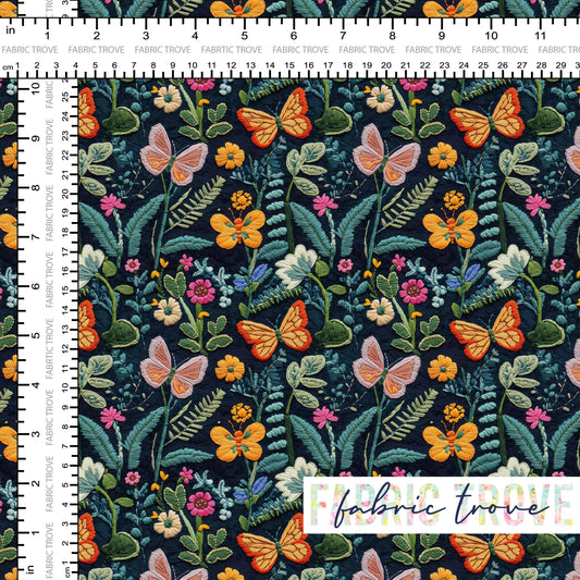 C100 - Faux Embroidered Spring