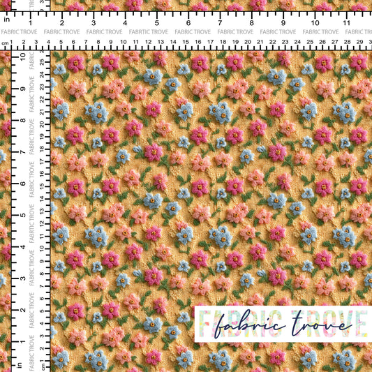 PO #56 - Faux Knitted Daisies