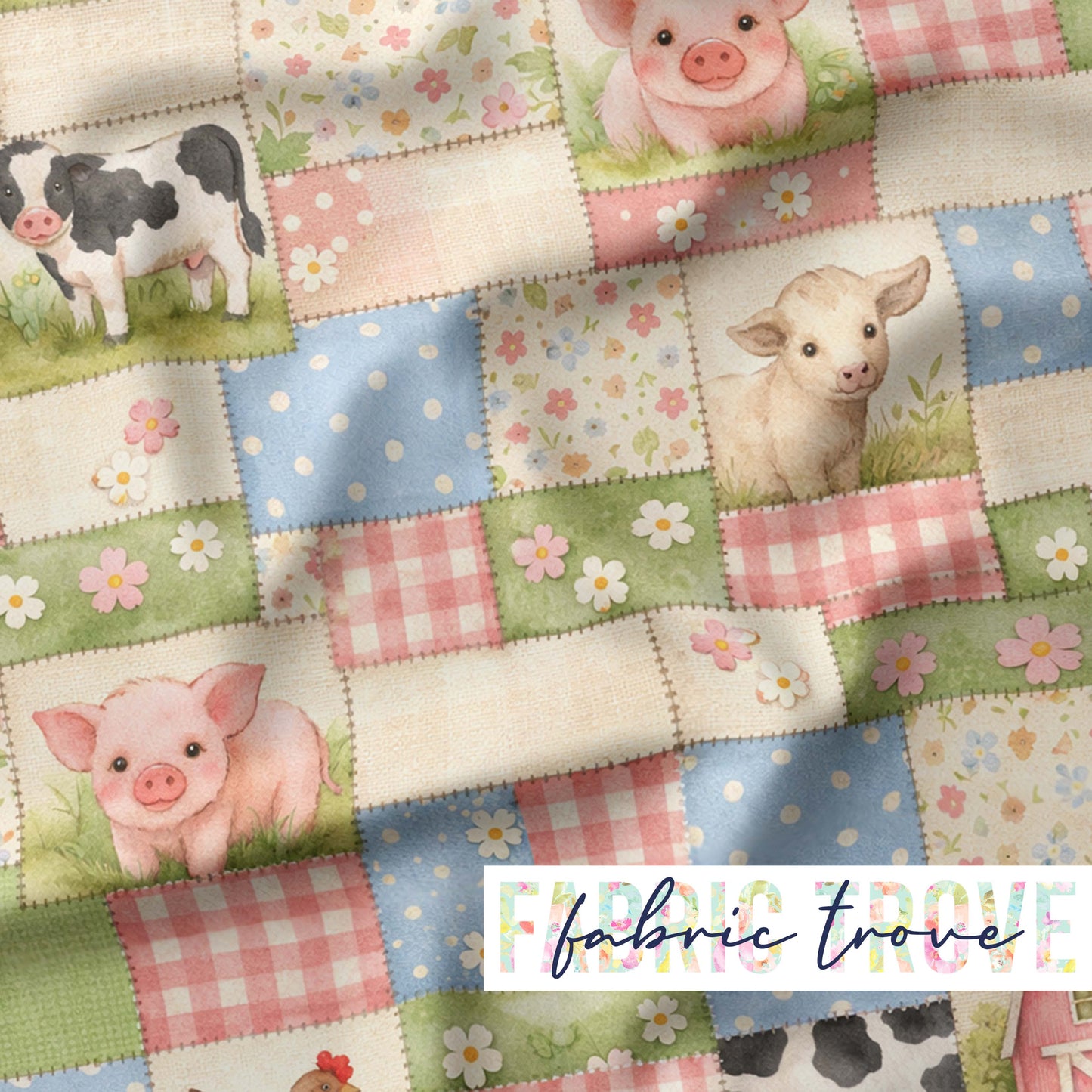PO #56 - Faux Patchwork Farm