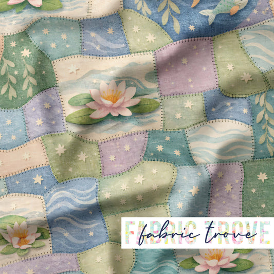 PO #56 - Faux Patchwork Fish