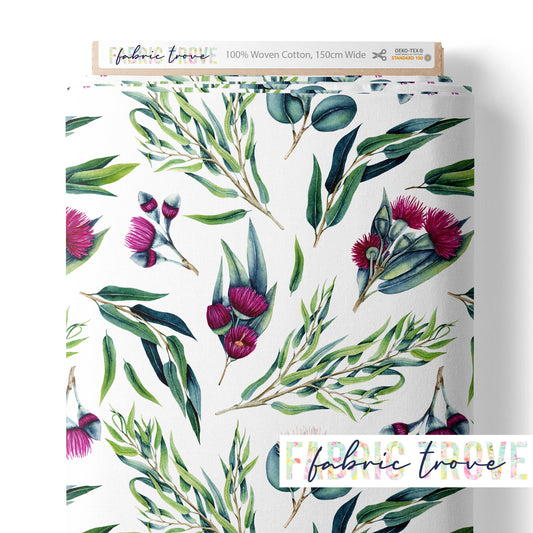 COTTON 100 - Flora White