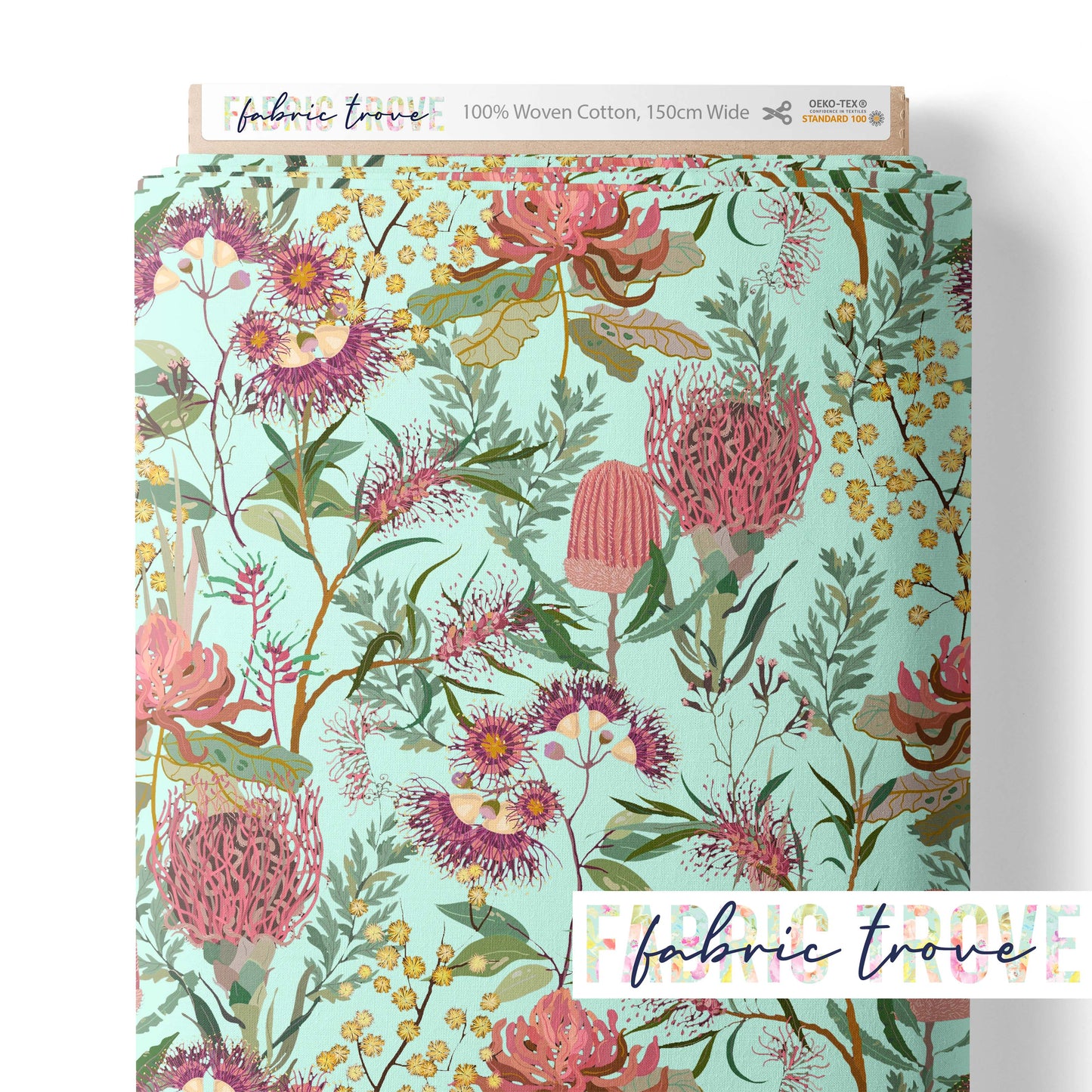 C100 - Gumnut Blossom Blush/Mint