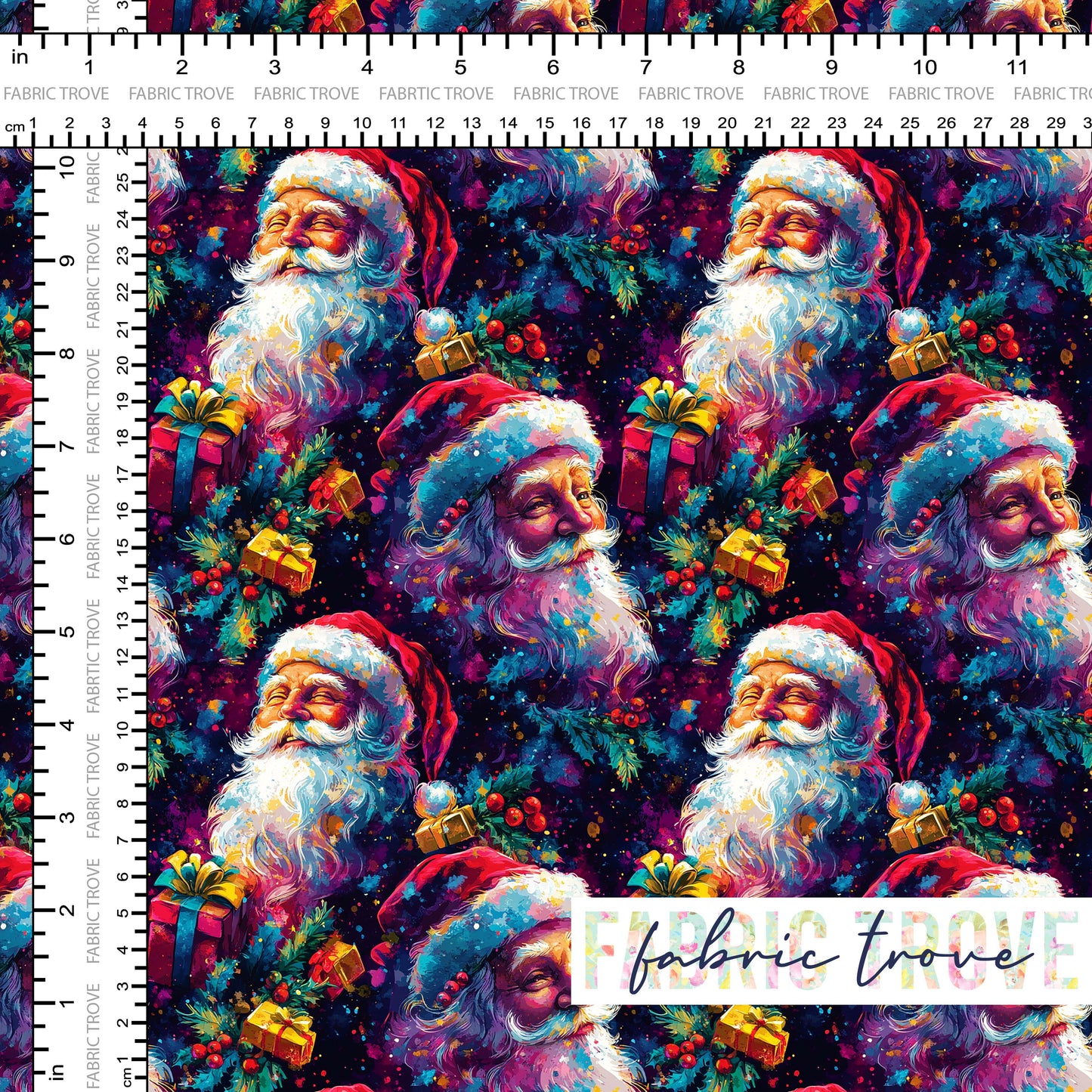 COTTON 100 - Jolly St Nick