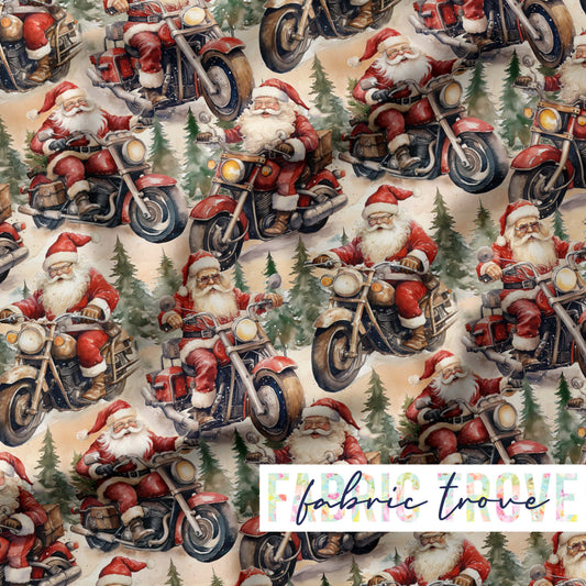 PO #Christmas - Moto Cycle Santa