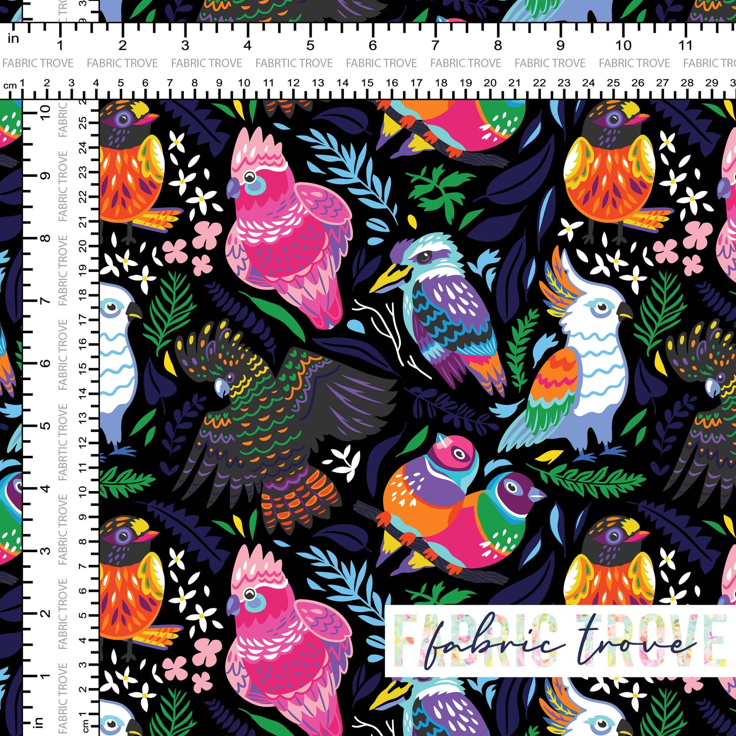 PO #56 - Ozzy Birds Black