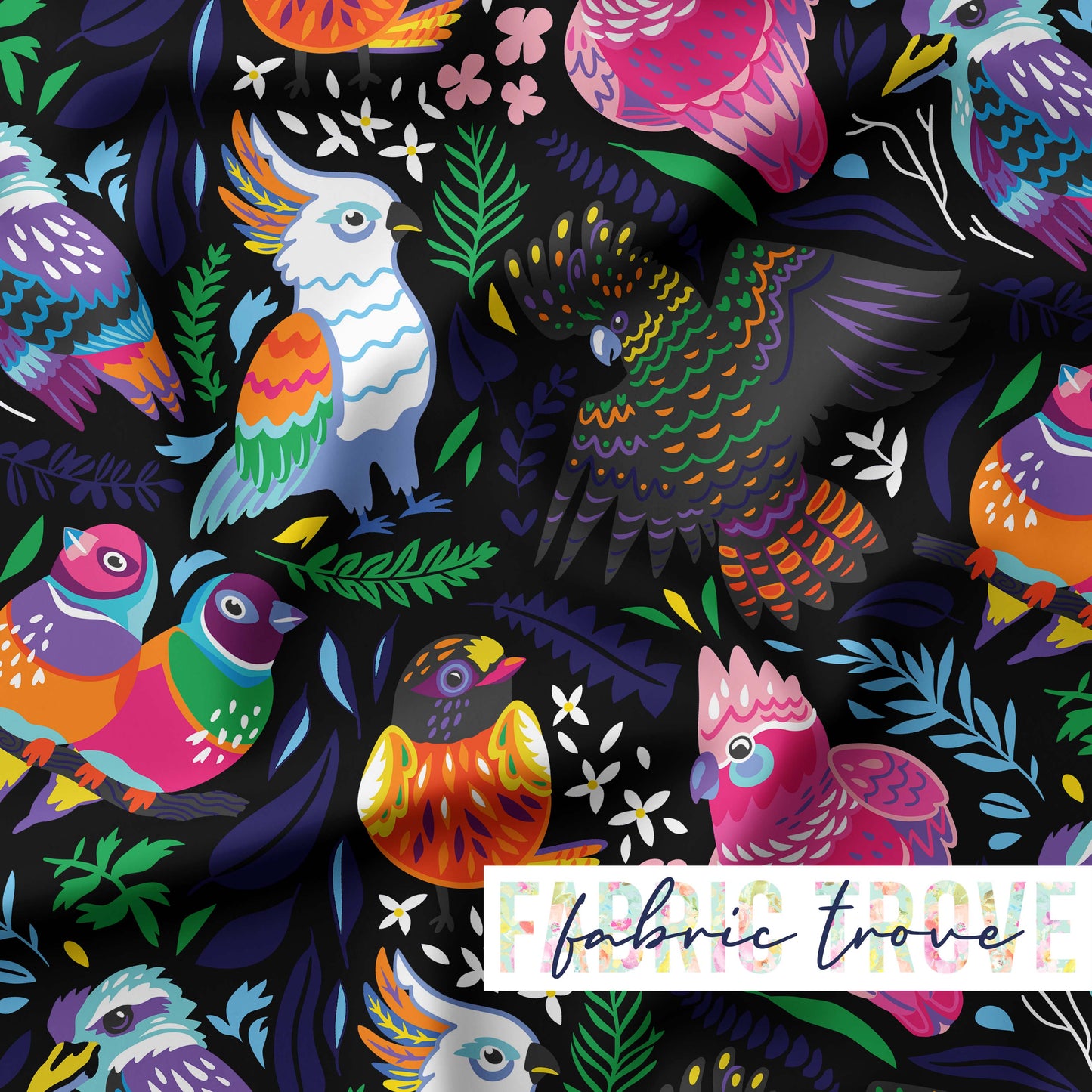 PO #56 - Ozzy Birds Black