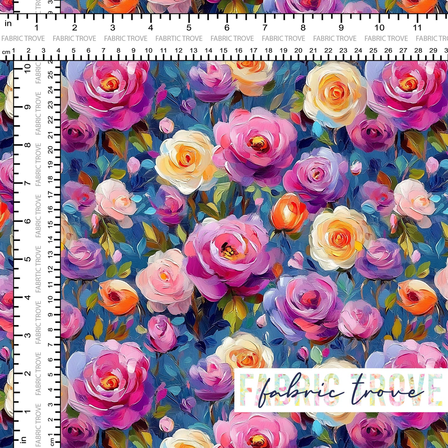 KNIT 95/5 - Painted Roses