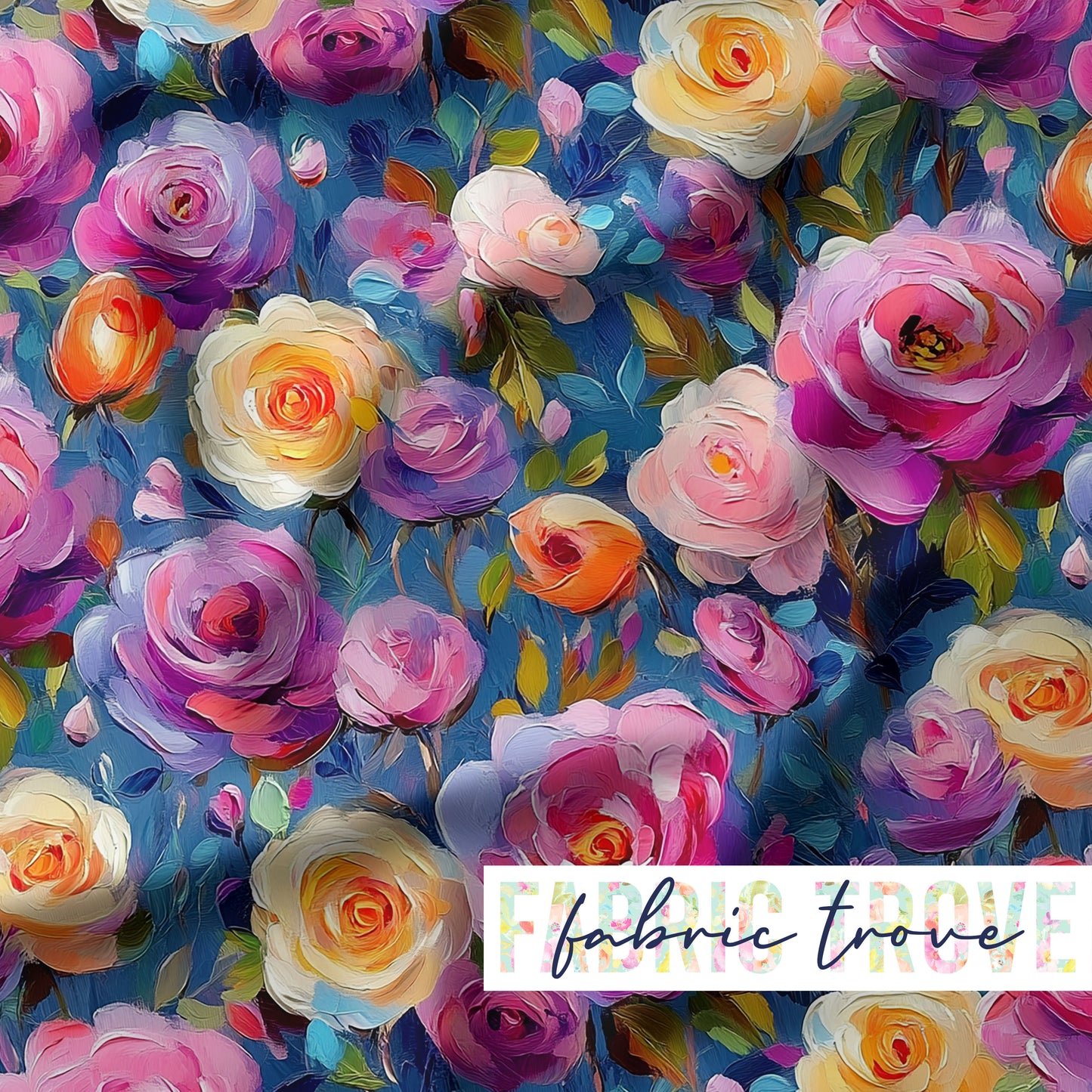 KNIT 95/5 - Painted Roses