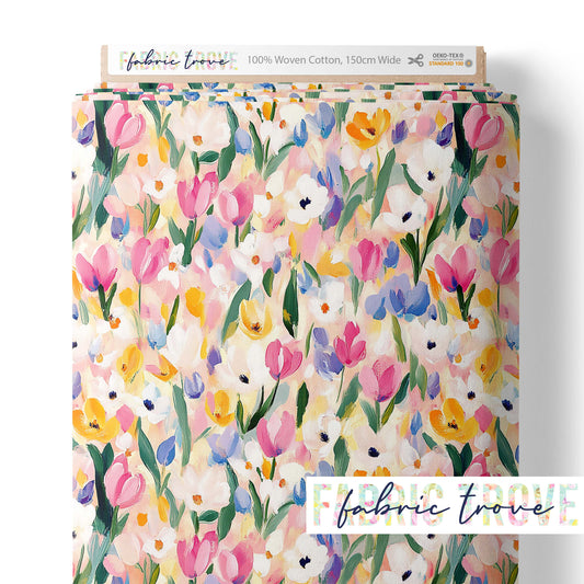 C100 - Pastel Tulips