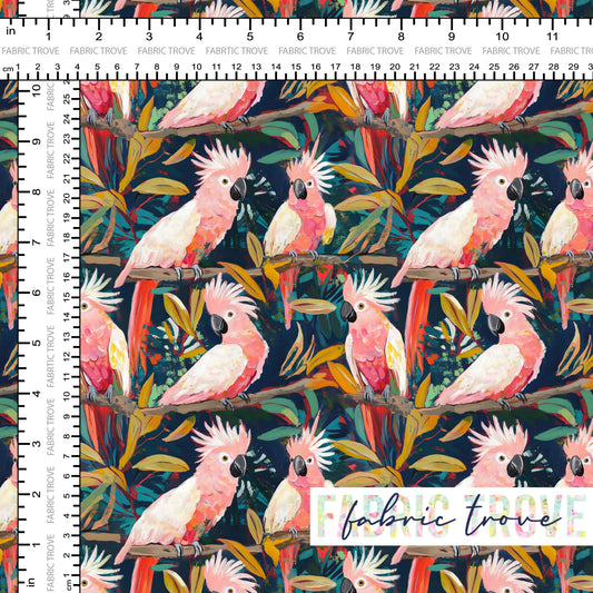 KNIT 95/5 - Pink Cockatoo