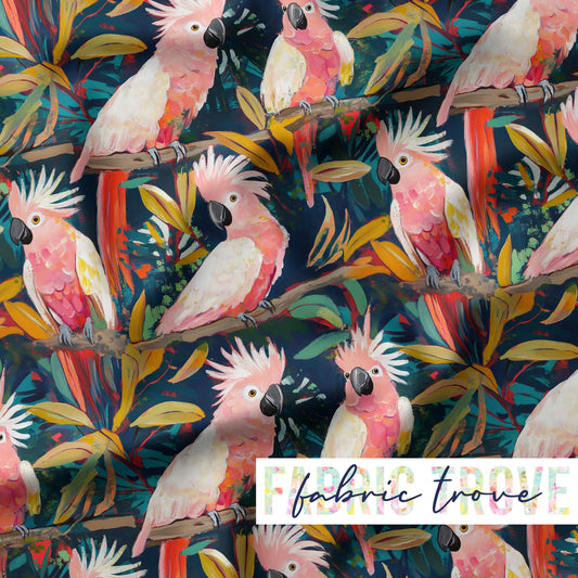 KNIT 95/5 - Pink Cockatoo