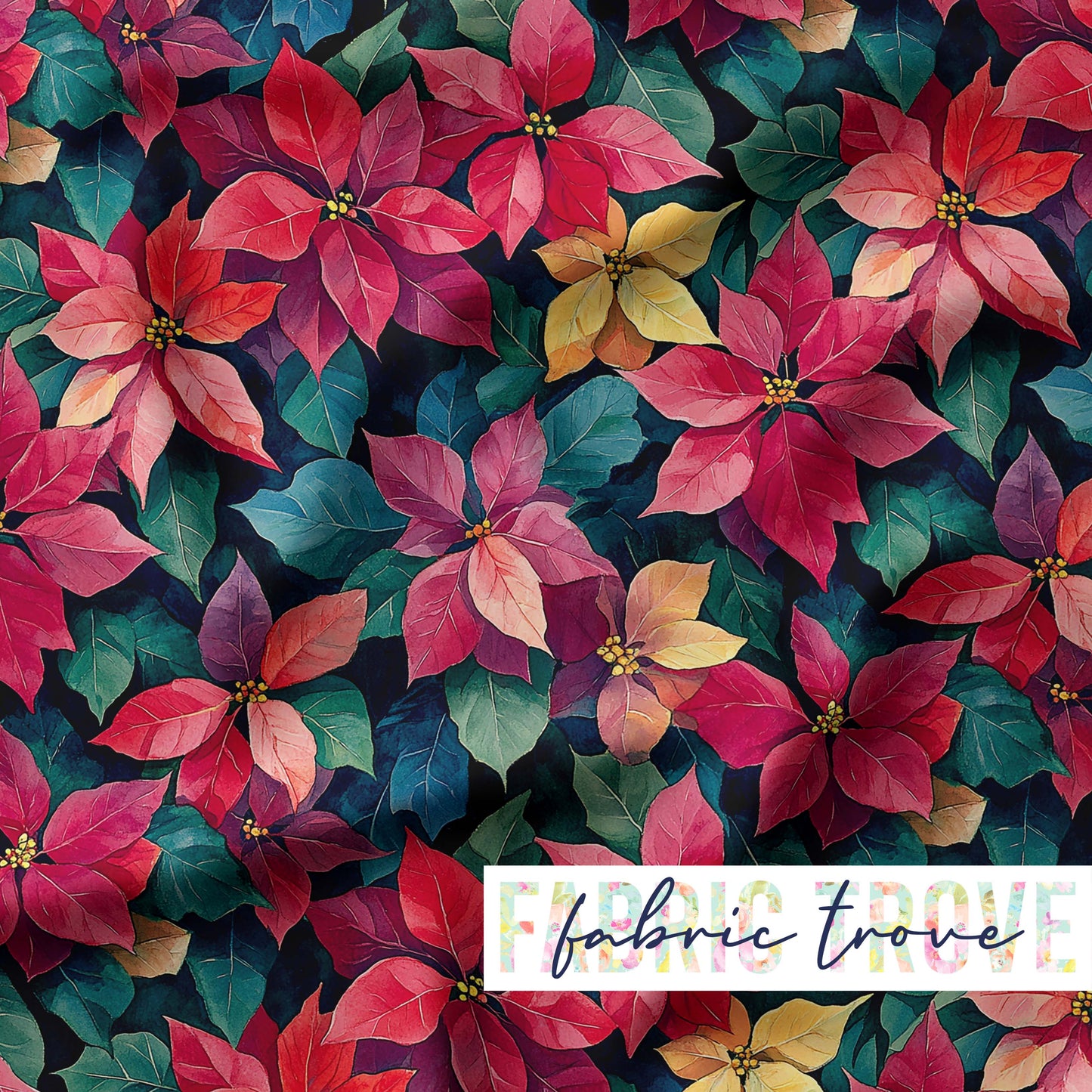 KNIT 95/5 - Pretty Pointsettia