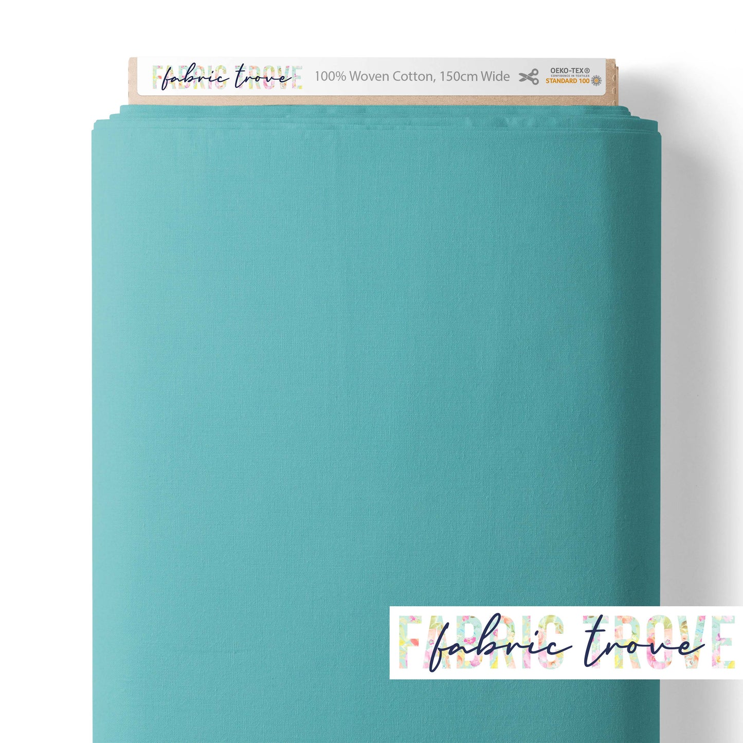 Premium Cotton Poplin - Crystal Water