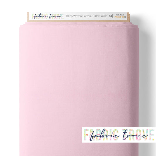 Premium Cotton Poplin - Pink Slipper