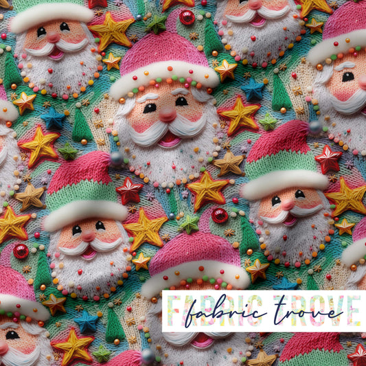 PO #Christmas - Faux Knit Santa