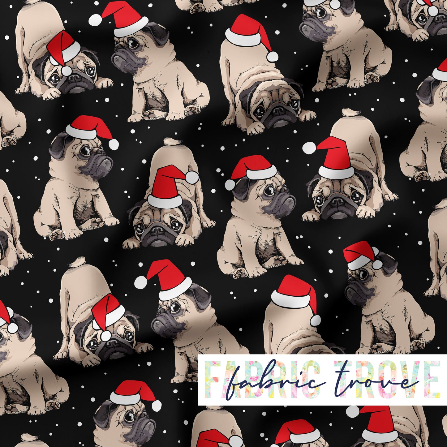 PO #Christmas - Santa Pug