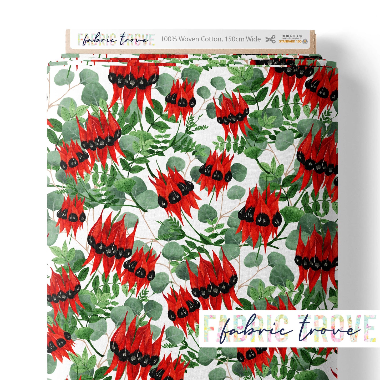 C100 - Sturt Desert Pea White
