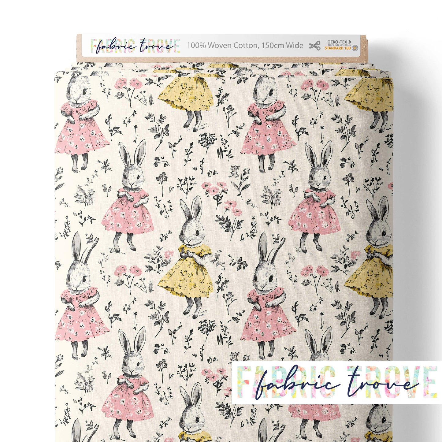 C100 - Vintage Bunnies