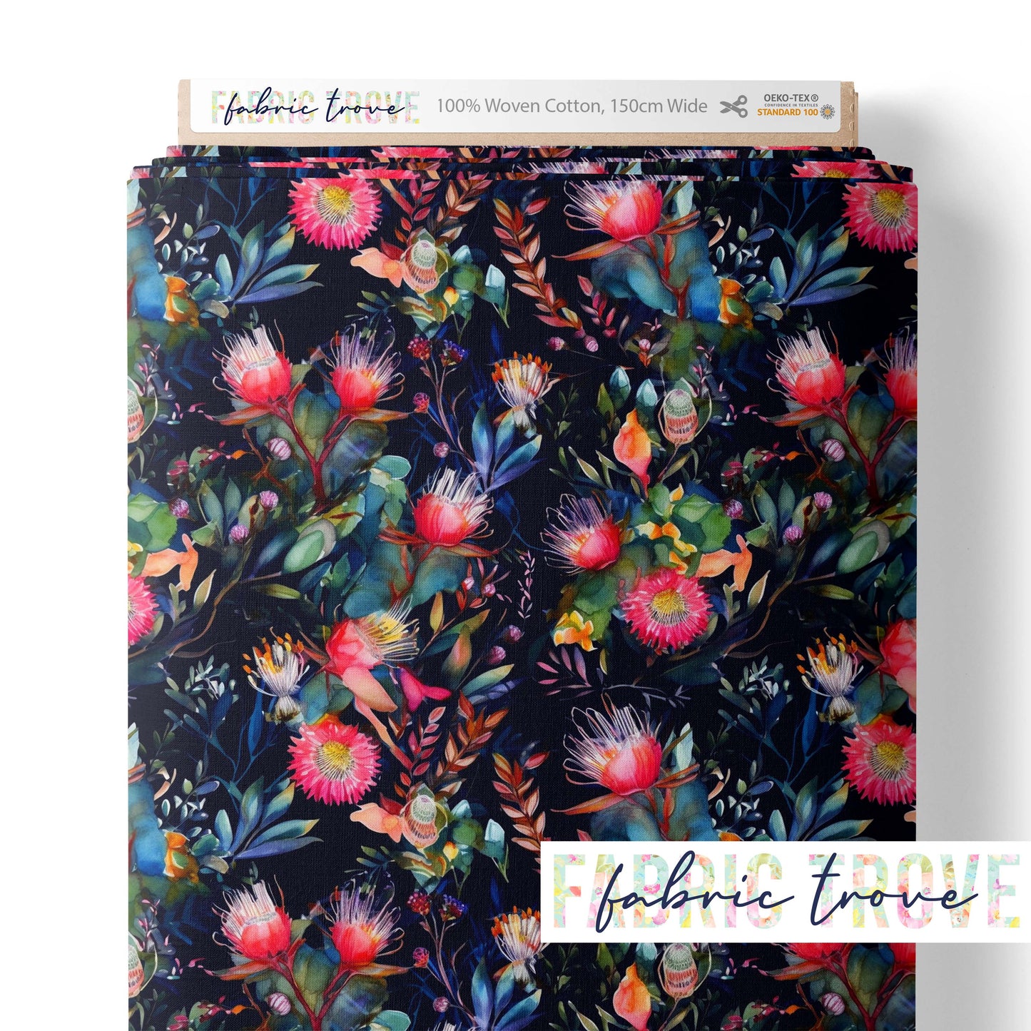 C100 - Wattle Blossom Bliss Red