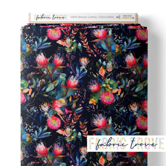C100 - Wattle Blossom Bliss Red