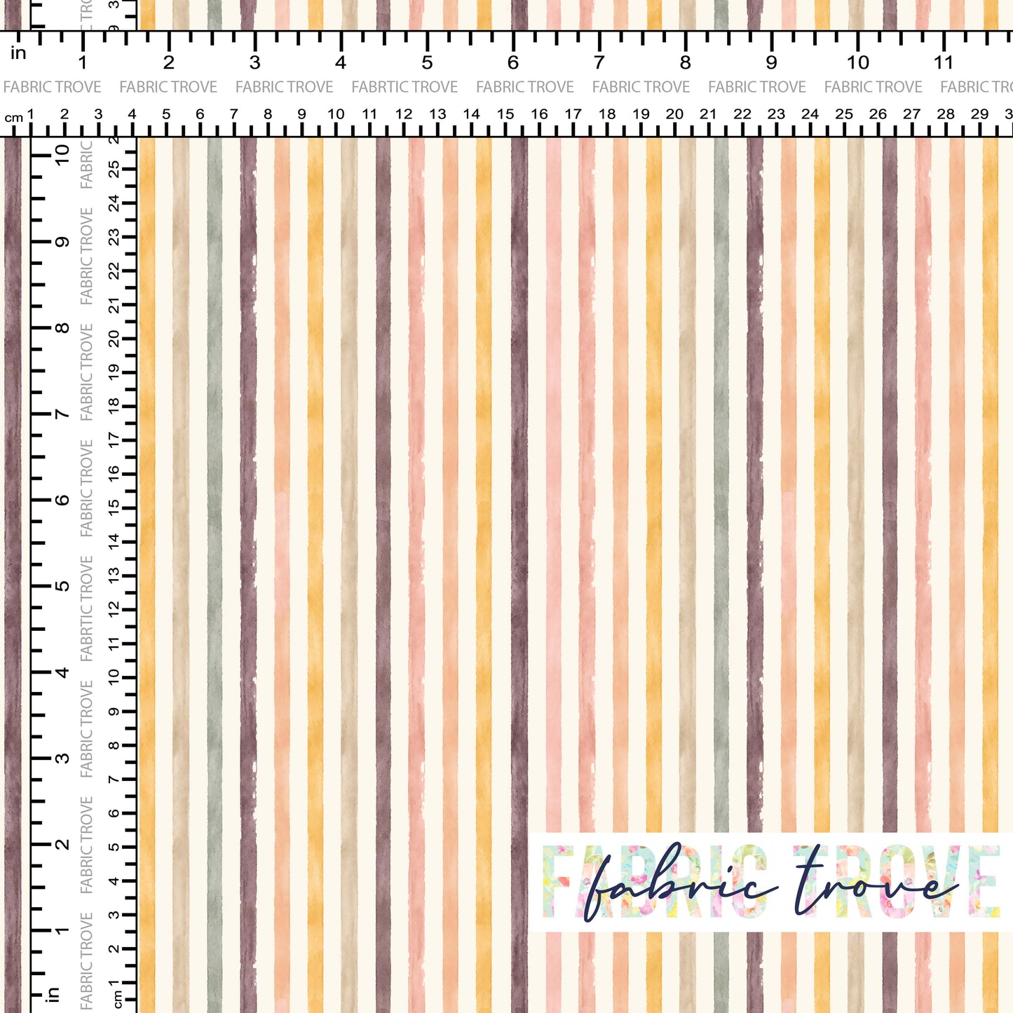 PO #56 - Wildflower Wombat Stripe